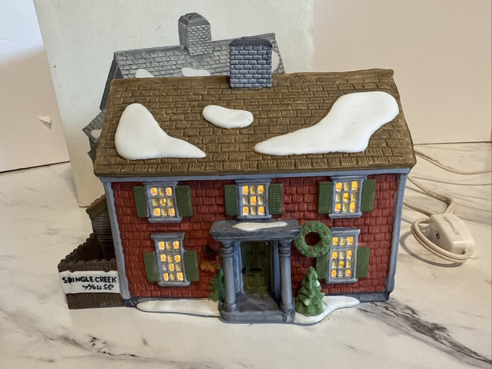 Dept 56 Shingle Creek House New England Heritage Village Vtg 1990 w/Box