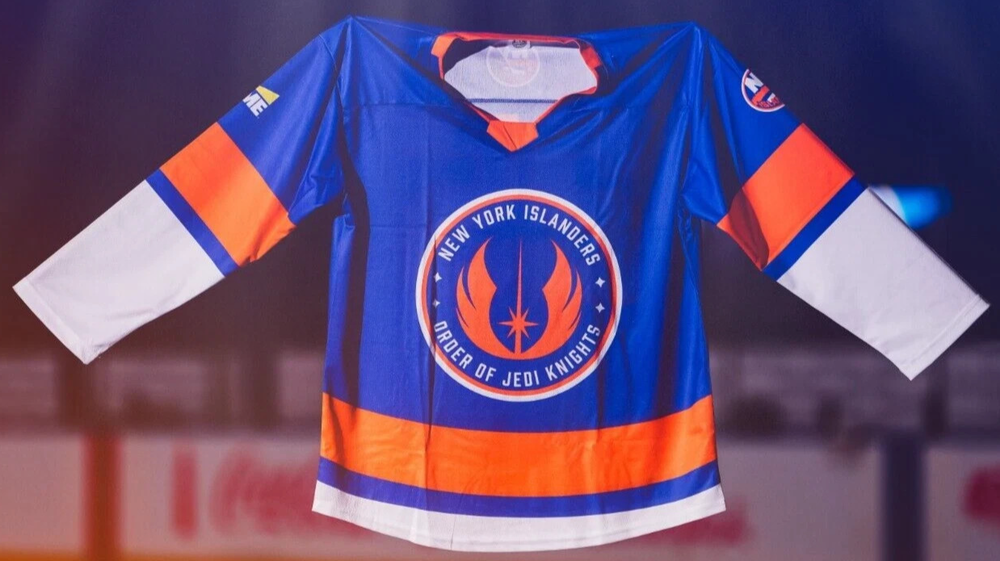 STAR WARS New York slanders Jersey Order Of The Jedi Knights Men’s XL