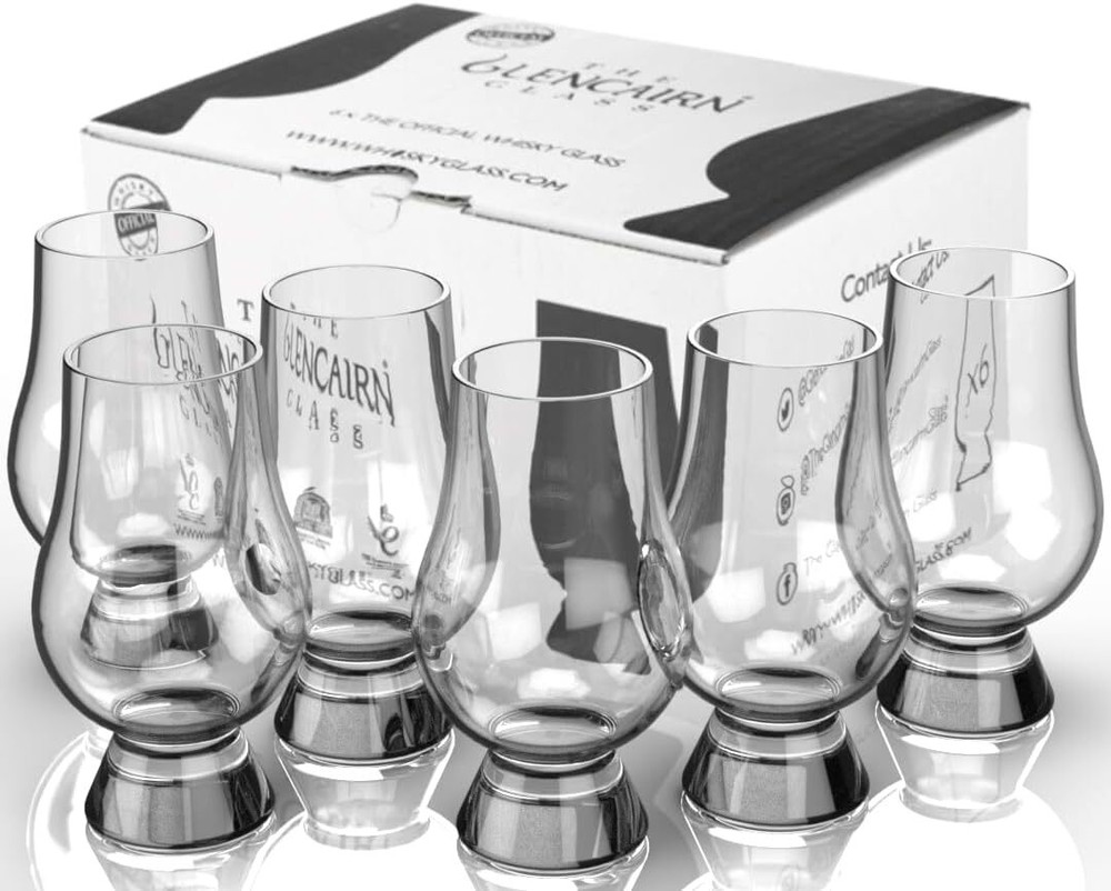 Glencairn Whisky Glass, Set of 6 in Trade Pack Orange