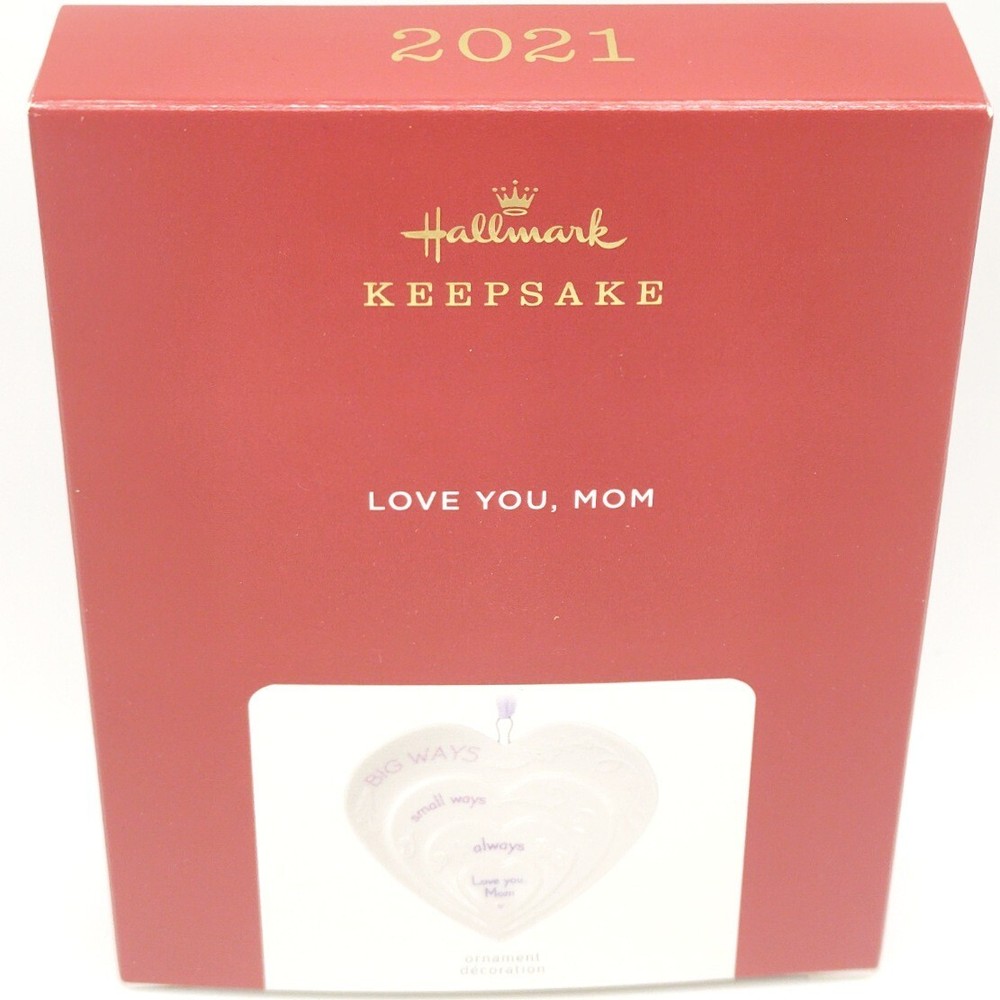 2021 Hallmark Keepsake Love You, Mom Ornament