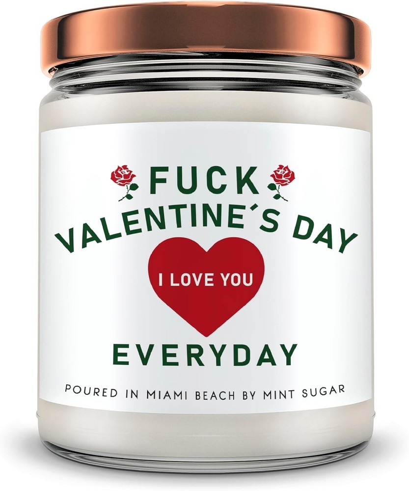 I Love You Everyday Funny Valentines Day Gifts for Her Girlfriend Wife, Scent...