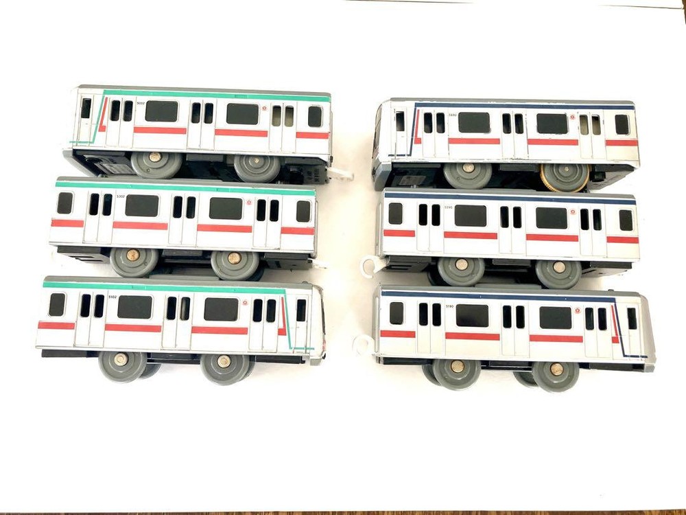 Discontinued Plarail 6-Car Set Tokyu Denentoshi Line Meguro