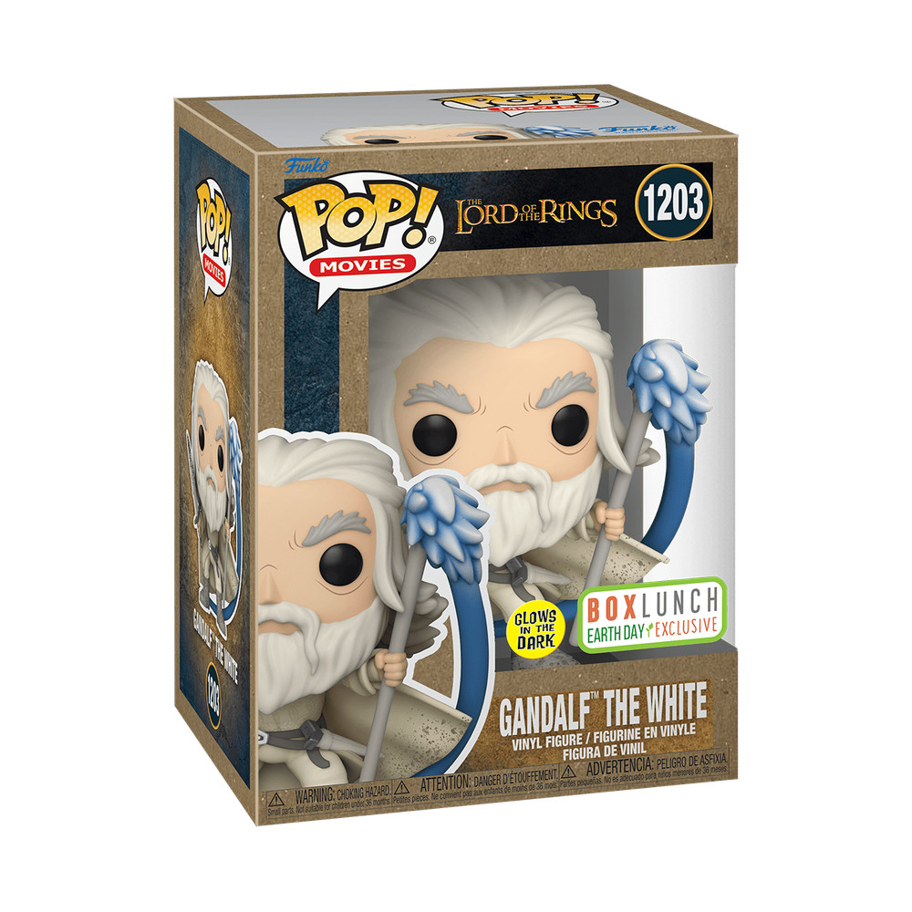 Funko Pop! Vinyl: The Lord of the Rings - Gandalf the White (Glows in the Dark) - Box Lunch (Exclusive) #1203