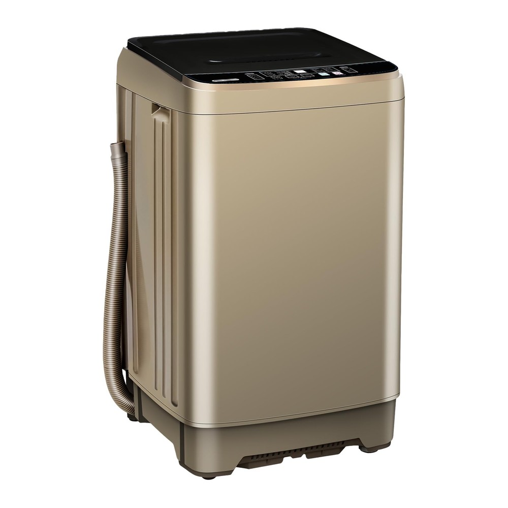 Portable 13.3lbs Automatic Washing Machine with 10 Programs for Compact Spaces