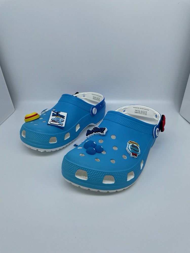 Crocs x General Mills Boo Berry Classic Clog Blue Shoes Men Size 8 / Women’s 10