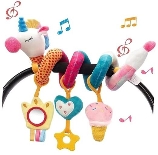 Car Seat & Stroller Toy_Infant Toys Toddler Toys Baby Sensory Interaction