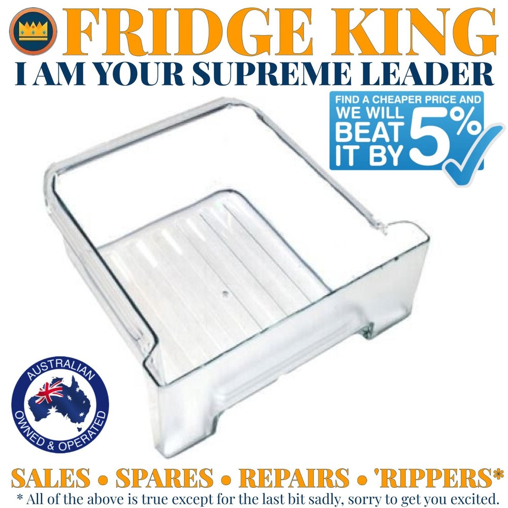 Westinghouse fridge freezer ice cube bin storage drawer compatible with WSE7000 model