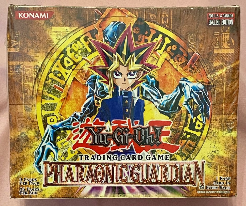2003 Yu-Gi-Oh Pharaonic Guardian Unlimited 36pk Sealed Booster Box