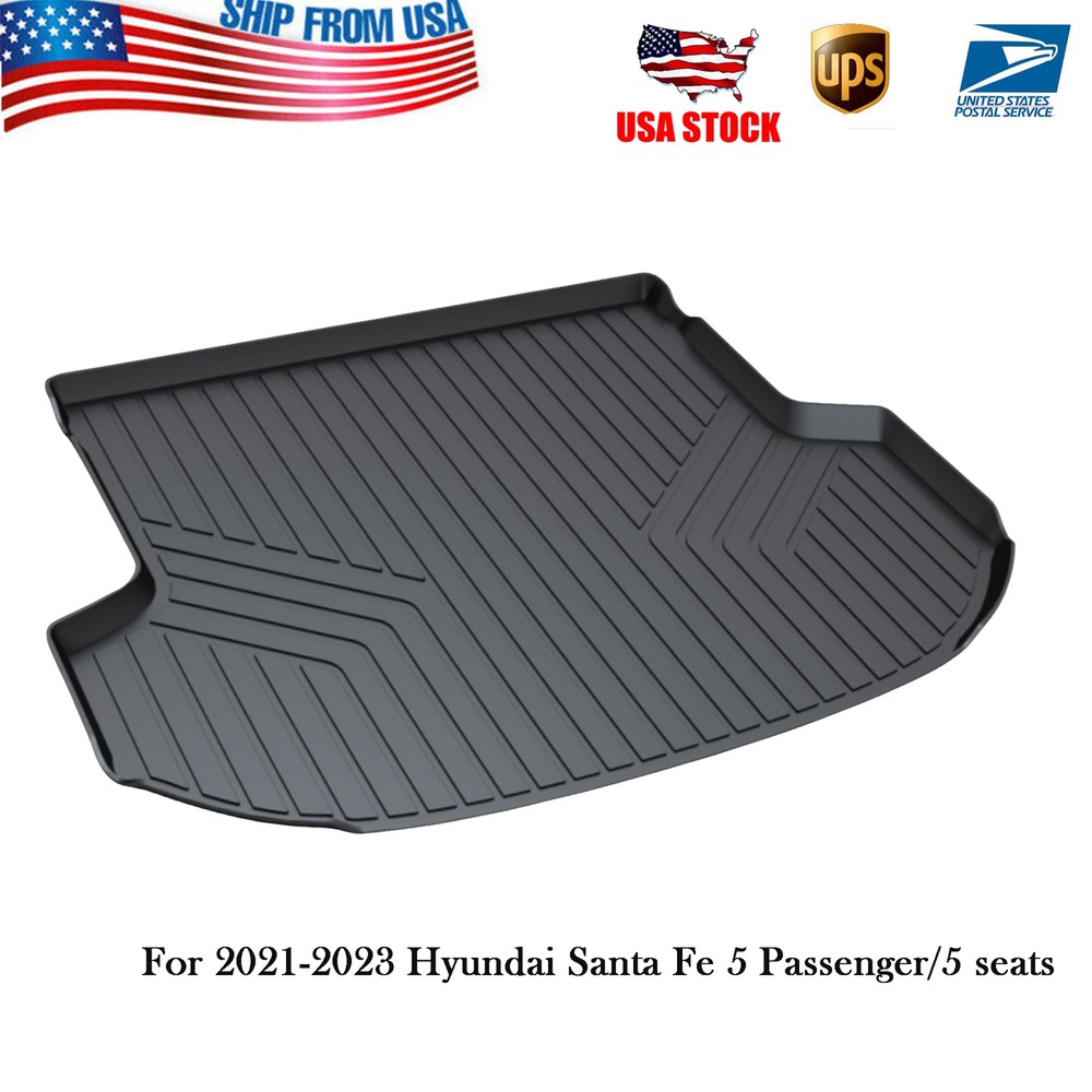 2021-2023 Hyundai Santa Fe 5-Seat TPO Cargo Trunk Tray Boot Liner Floor Mat