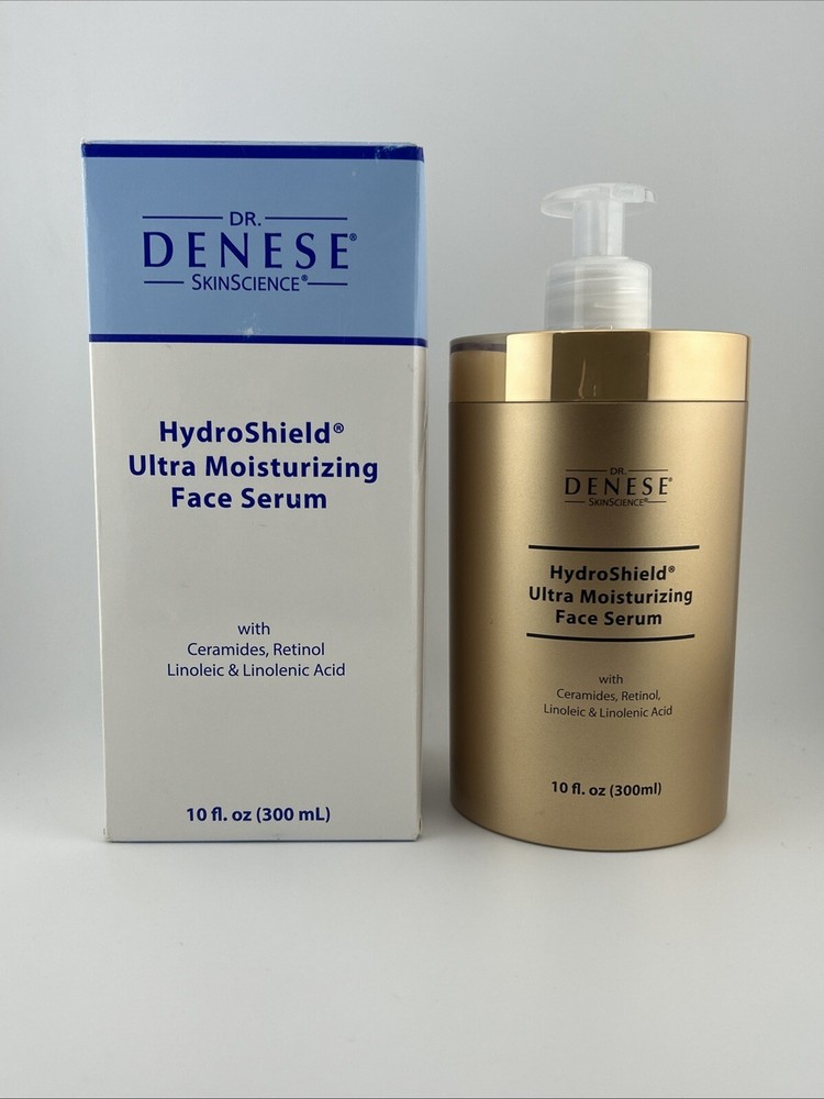 Dr Denese Hydroshield Gold Ultra Moisturizing Face Serum 10oz 300ml