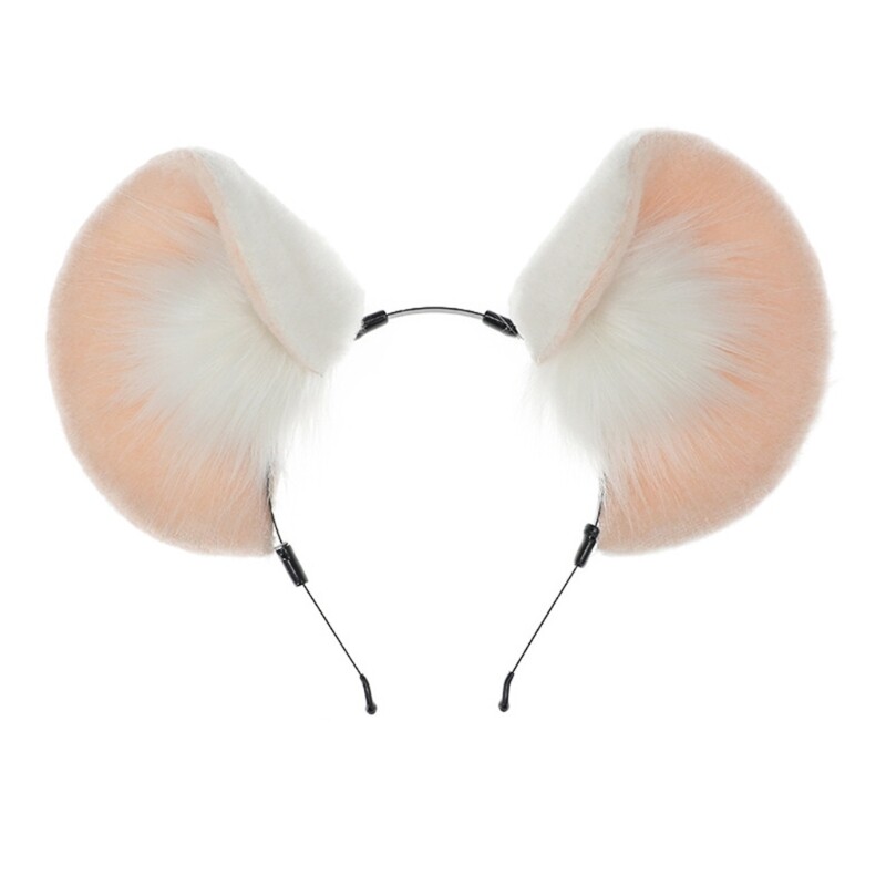 Plush Disney-Style Mouse Ear Headband for Costumes & Dress-Up