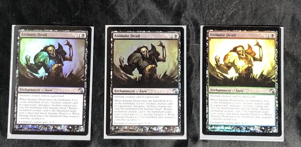 MTG 3X Animate Dead Premium Deck Series: Graveborn 16/30 Foil Uncommon