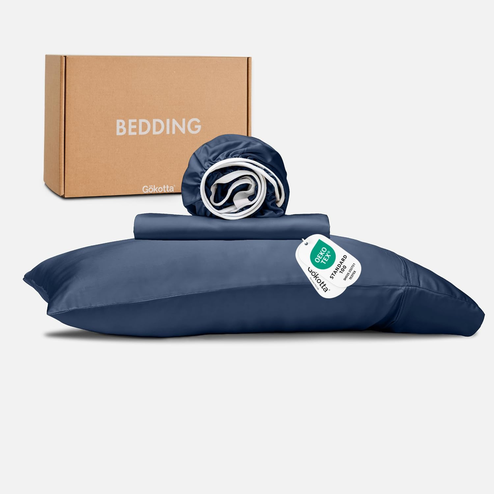 Twin XL Bamboo Rayon Sheet Set - Soft Breathable Cooling Bed Sheets