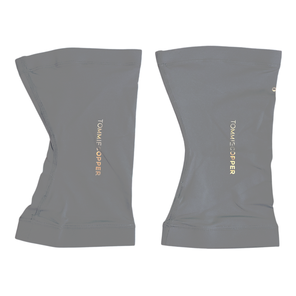 Tommie Copper Set of 2 Core Compression Knee Sleeves - Slate Grey/Medium