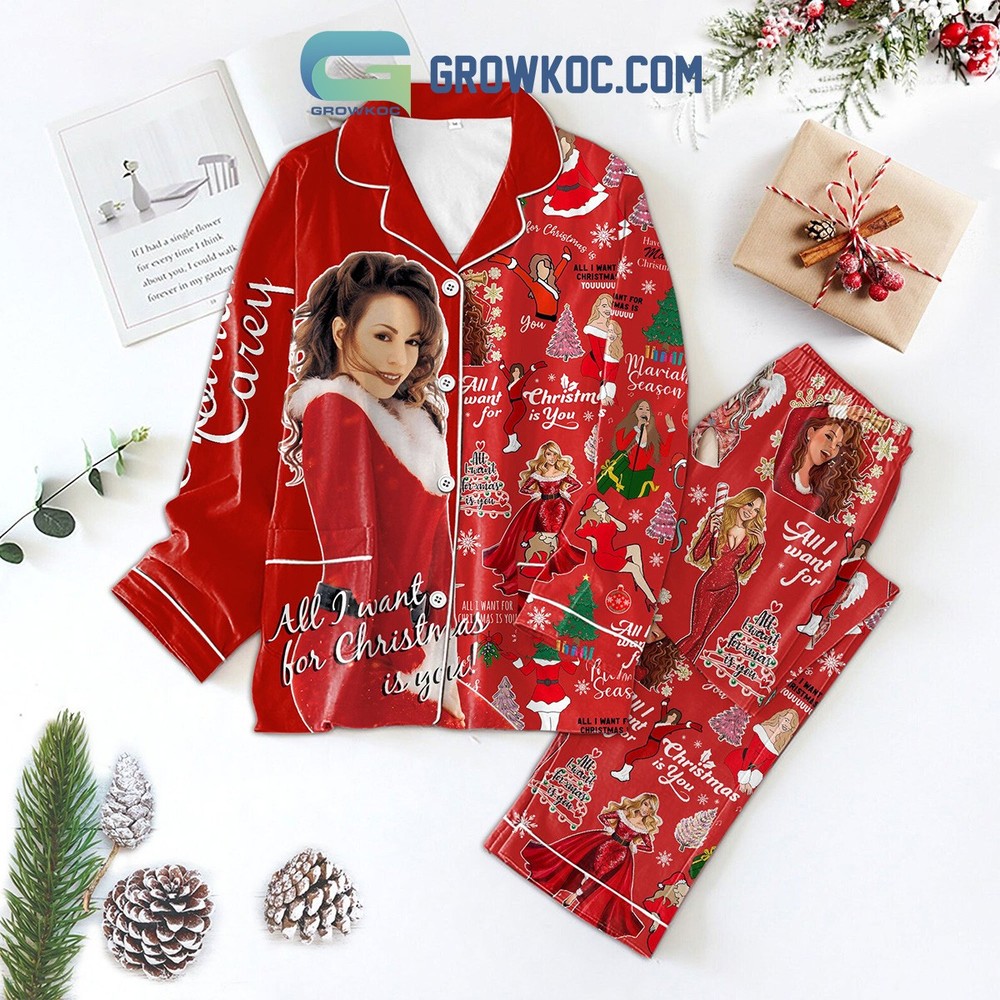 Mariah Carey All I Want For Christmas Is You Pajama Set  