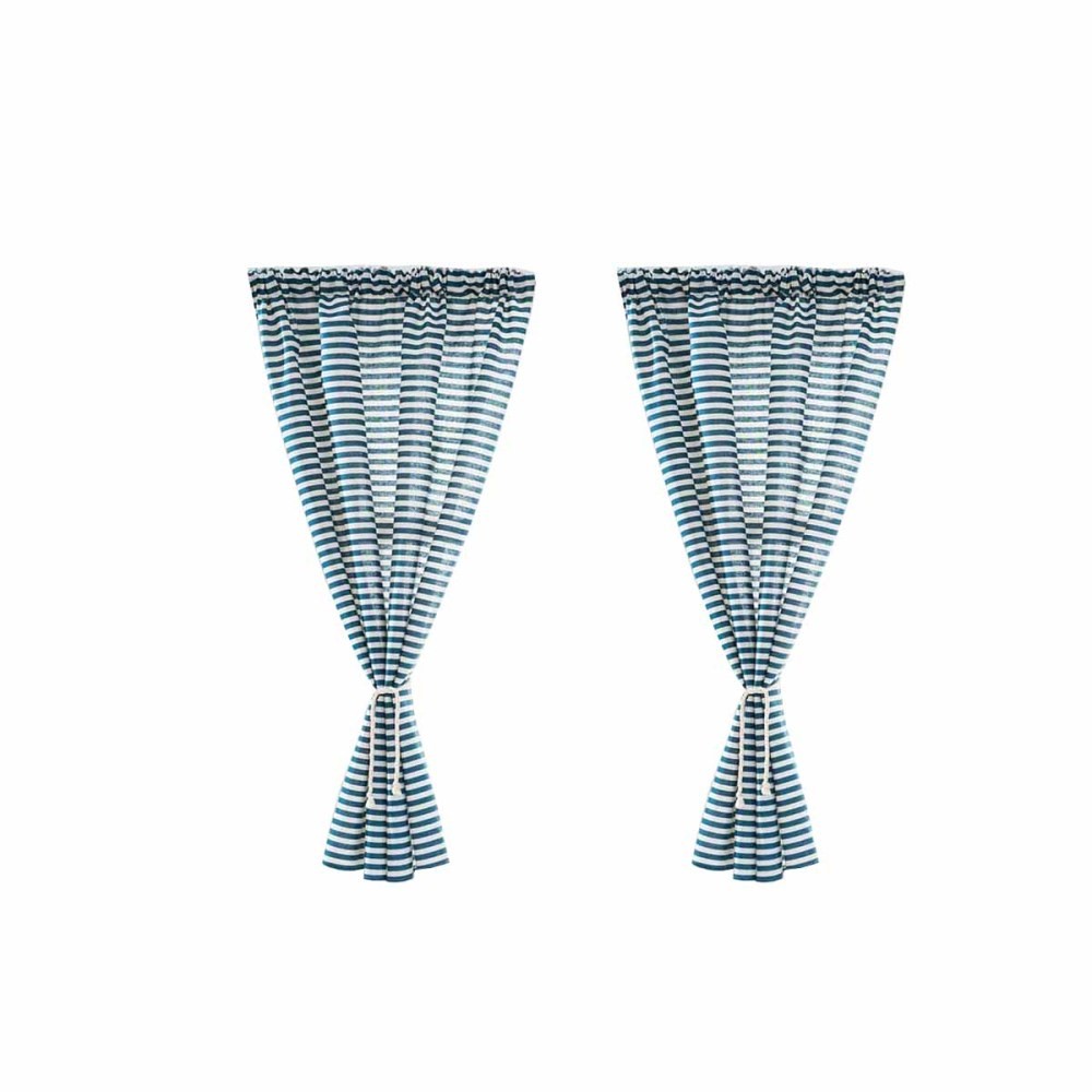 Kitchen Sheer Valance Short Curtains Decorative Window Shade  