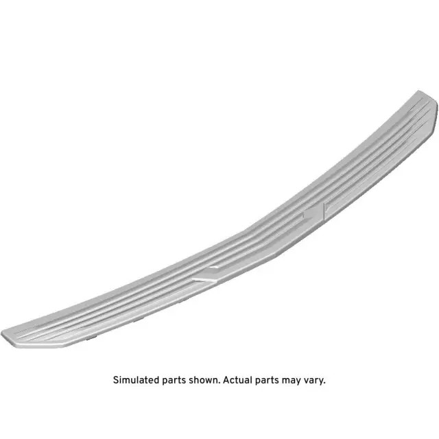 Genuine GM Black Rear Bumper Step Pad Part 84286524