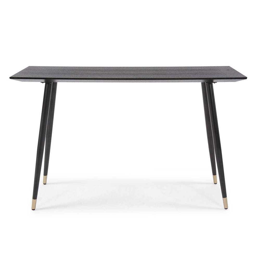 47-inch Dark Ash Veneer Pedestal Accent Table by James Allan HEIF39369