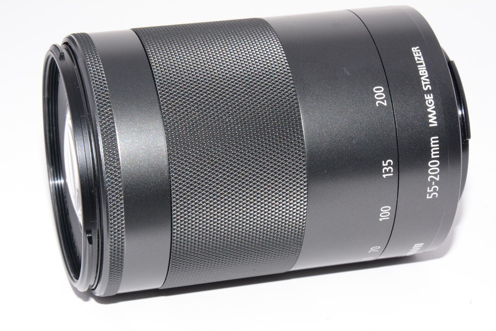 Canon EF-M 55-200mm F4.5-6.3 IS STM Lens Japan Import Mint Condition #j7126