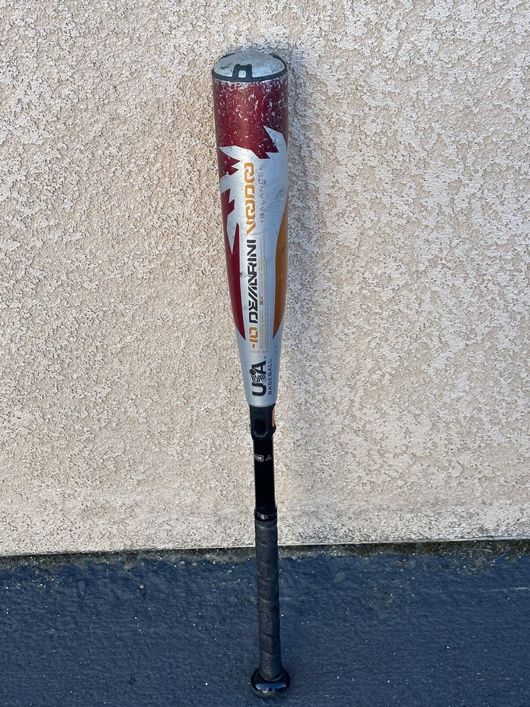 28/20 Demarini Voodoo One Balance UD2-18 Alloy USA Baseball Bat -10 Orange Red