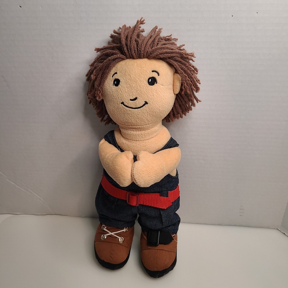 Kaplan Educational Doll Boy for Practicing Buckles Zippers Snaps Buttons  