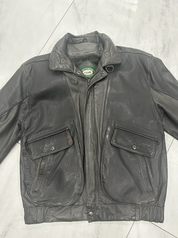 leather jacket men vintage