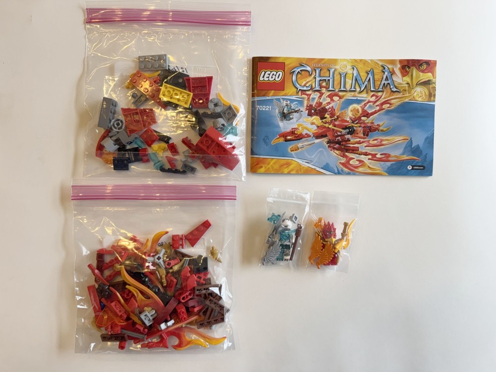 Lego Legends of Chima - 70221 Flinx's Ultimate Phoenix -  100% Complete