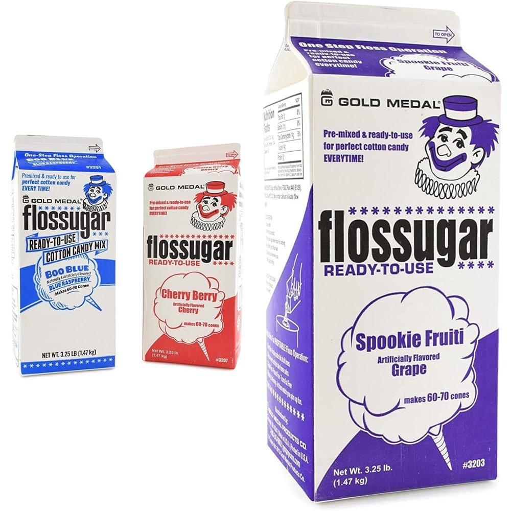 - CE 2 Pack Sugar Cherry and Blueberry Cotton Candy 2 Pack Sugar Cherry and Blue