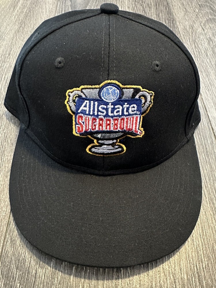 All State Insurance NCAA Football Sugar Bowl Patch Adjustable SnapBack Hat Cap