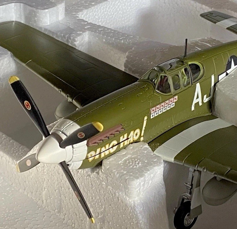 Franklin Mint B11F039 P-51B ‘Ding Hao’ James Howard  Lashenden England May 1944