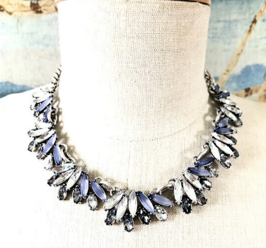 Lee by Lee Angel Women's Metallic Opal Wing Statement Necklace NWT 98