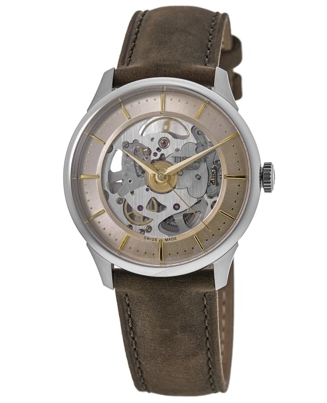 Tissot Chemin Des Tourelles Powermatic 80 Unisex Watch 39mm Silver Dial Stainless Steel