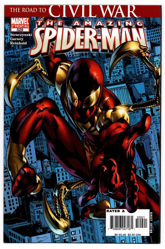 Amazing Spider-Man Vol 2 No 529 2nd Print Apr 2006 (NM) (9.4) Marvel