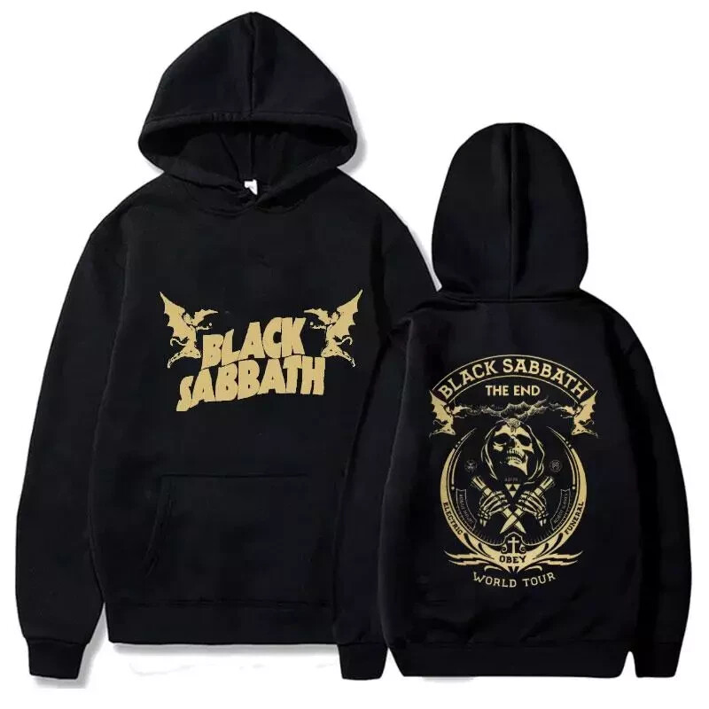 Hoodie Black Sabbath Band The End World Tour Full Size S-5XL