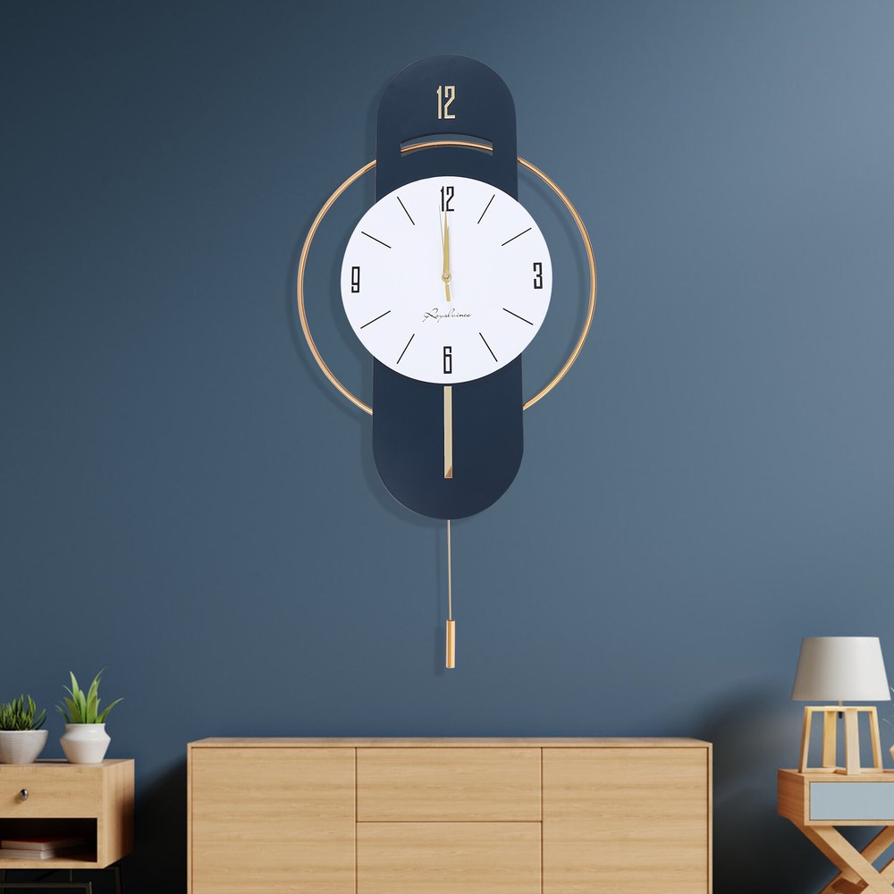 33 Inch Modern Large Silent Wall Clock Wall Watch Living Room Home Decor