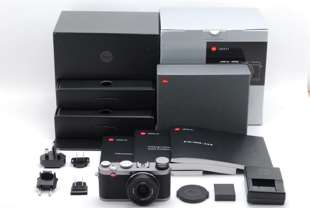Near Mint Leica X1 Gray 18420 APS-C CMOS Digital Camera from Japan