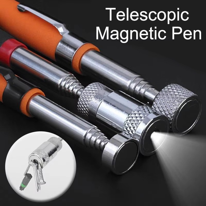 Portable Telescopic Magnetic Pick Up Rod Tool Stick Extending Magnet 25.6