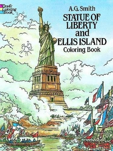 Statue of Liberty and Ellis Island by Dover Staff and A. G. Smith (1985, Trade Paperback)