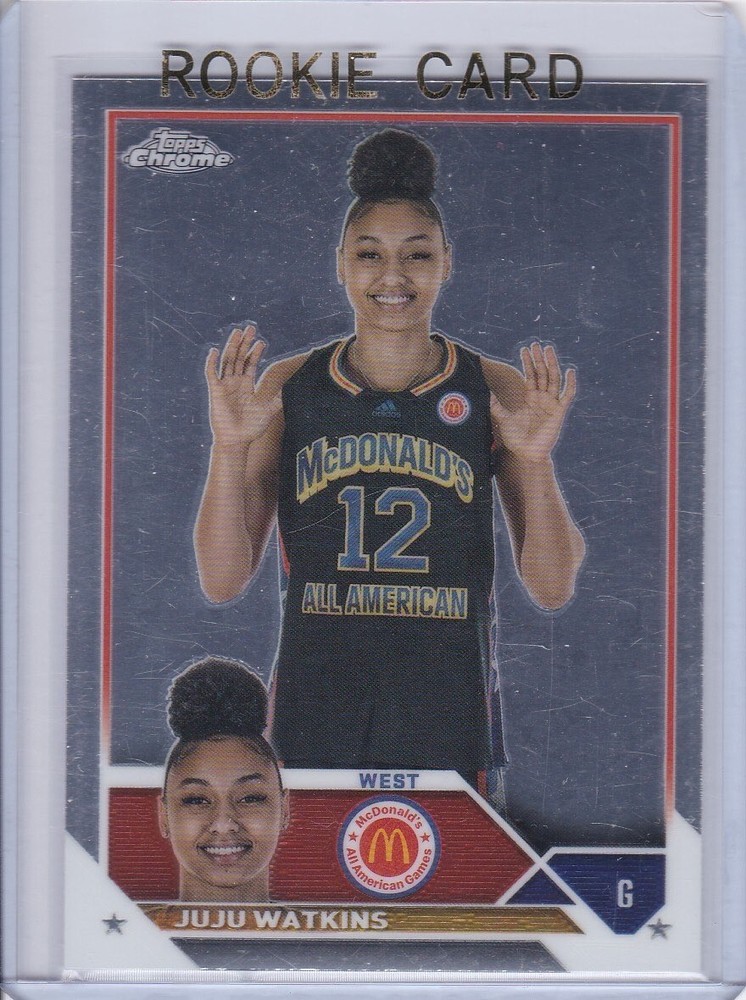 JUJU WATKINS ROOKIE CARD 2023 Topps Chrome McDonald's ALL-AMERICAN BASKETBALL RC