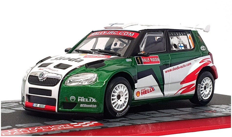 Skoda Fabia S2000 2009 Rally Russia 1/43 Scale Model by Ixo Altaya