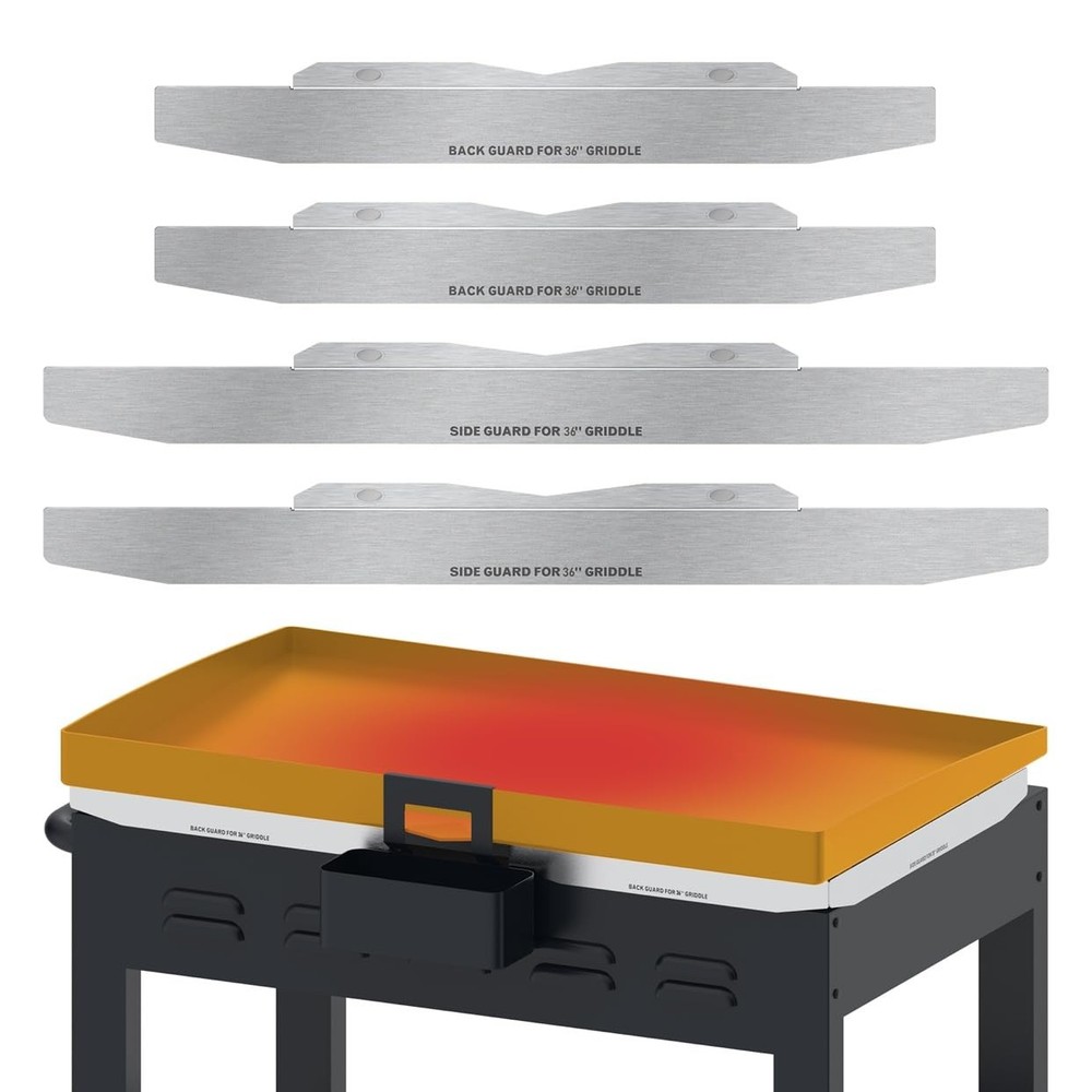 Upgraded Magnetic Wind Guards for Blackstone 36-Inch Griddle Wind Screens