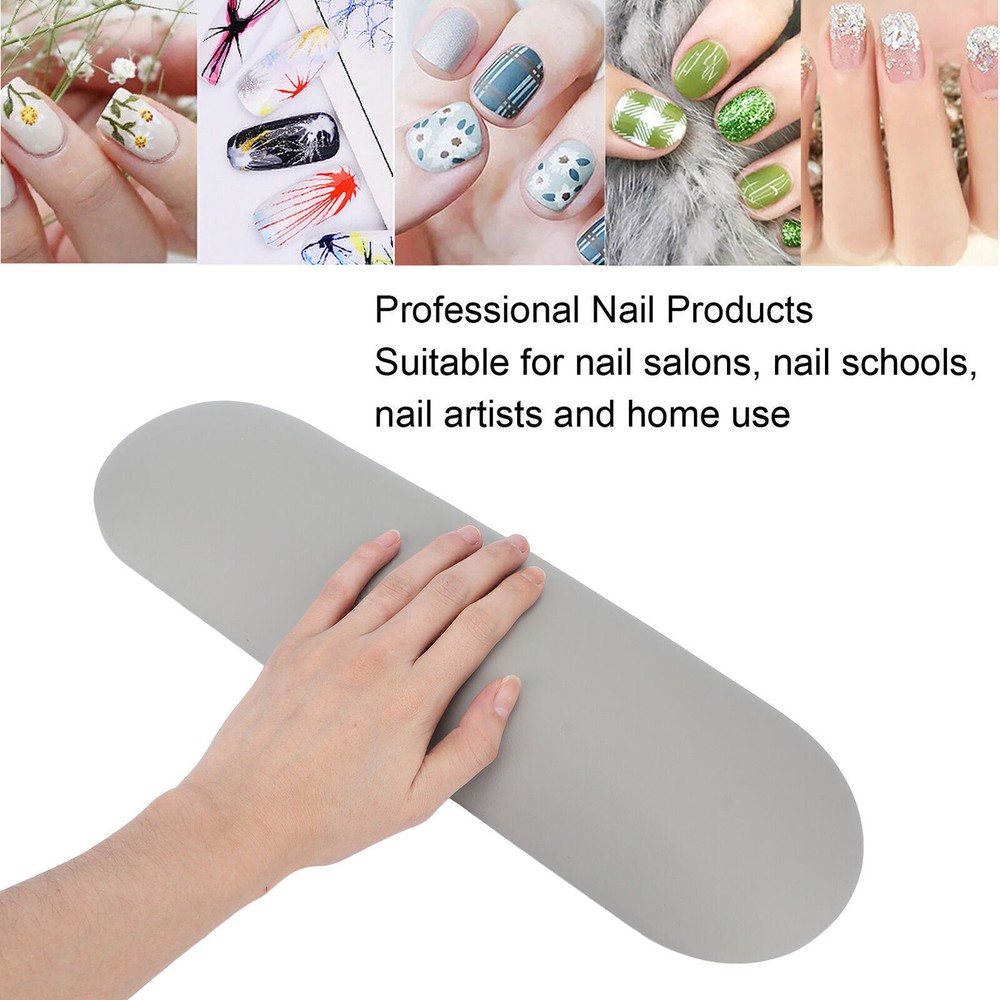 Nail Art Pillow PU Leather Soft Lightweight Manicure Hand Rest Cushion for Home