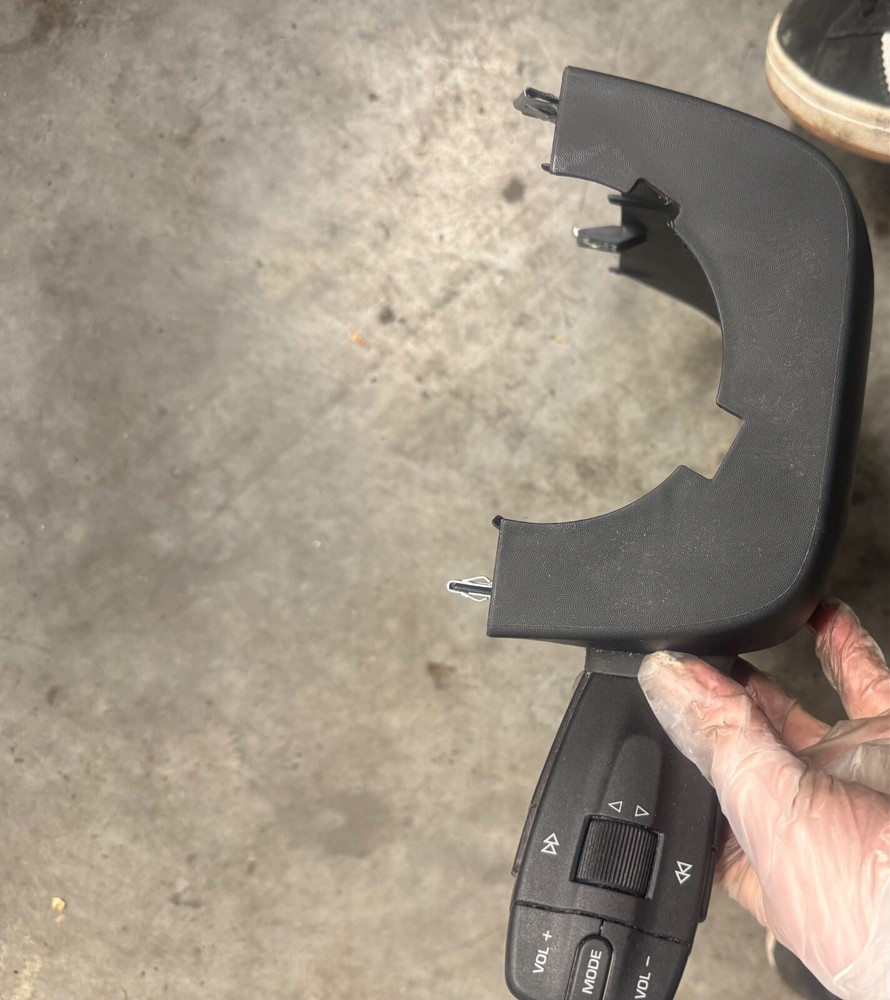 Seat Ibiza 6J 2008-2012 Lower Steering Column Trim With Switch 6J0858559A