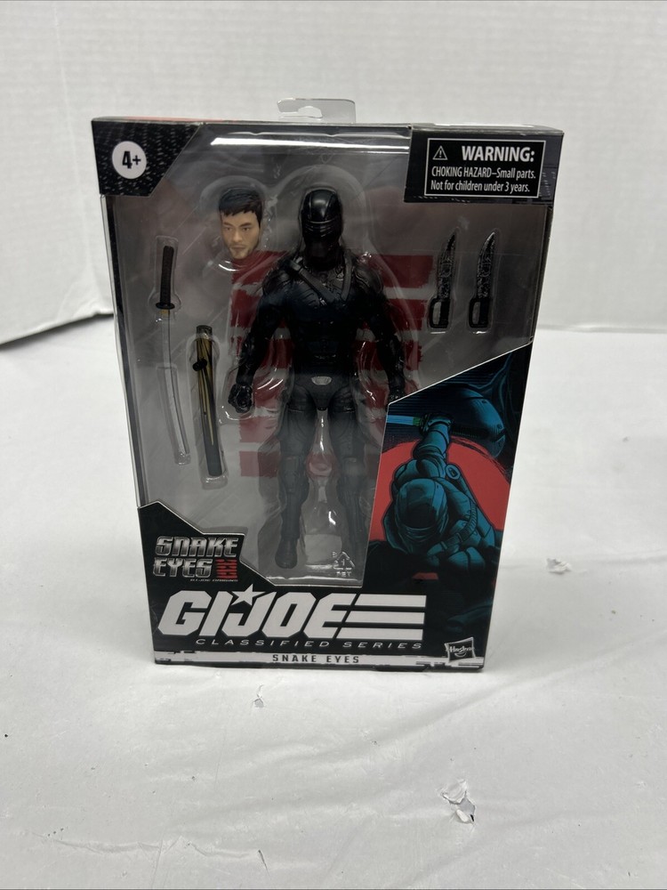 G.I. Joe Classified Series Snake Eyes Origins 6-Inch Action Figure Hasbro