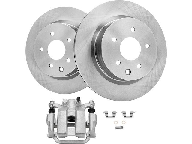 For 2006-2009 Nissan 350Z Brake Rotor and Caliper Set Detroit Axle 68681SQKN