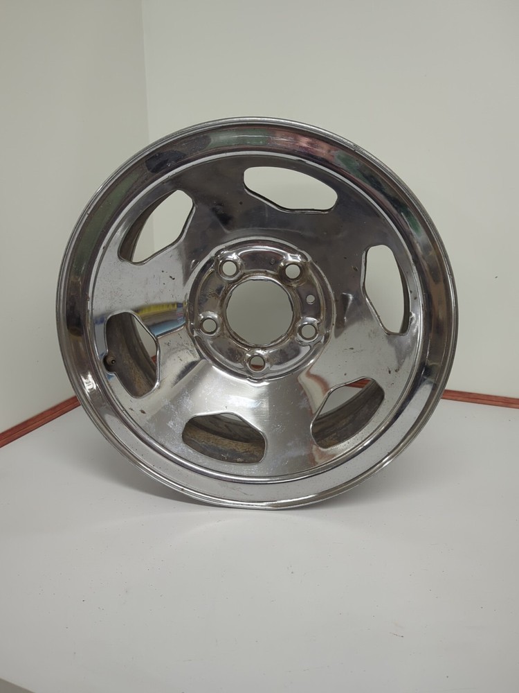 1) 454 SS 88 89 90 91 92-95 CHEVY TRUCK CHROME SPORT WHEEL 5 LUG 5x5 15x7 GM