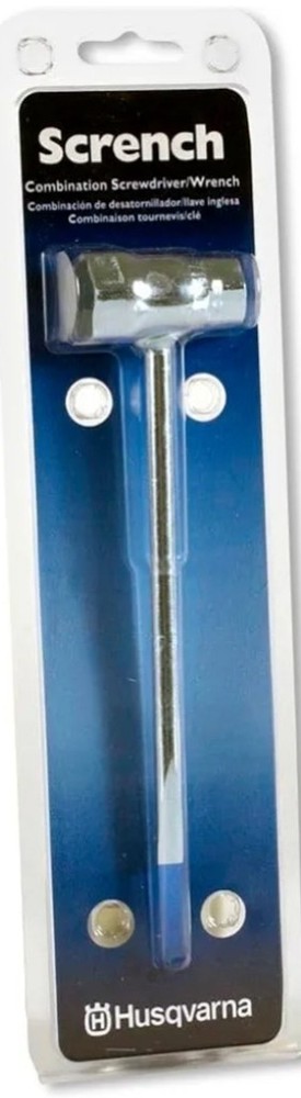 Husqvarna 531300385 SCRENCH Tool in Clam Packaging