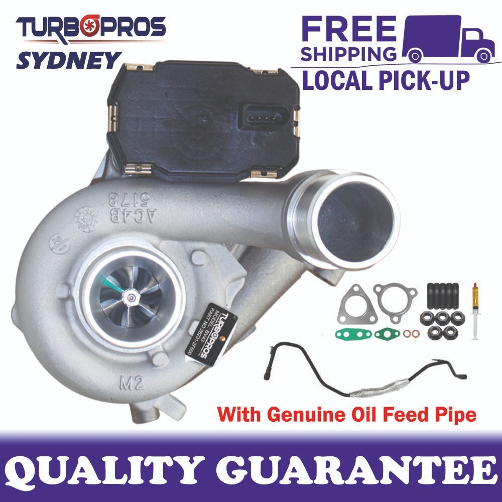 Upgrade Billet Turbo + Genuine Oil Feed Pipe For Kia Sportage 2.0L Diesel