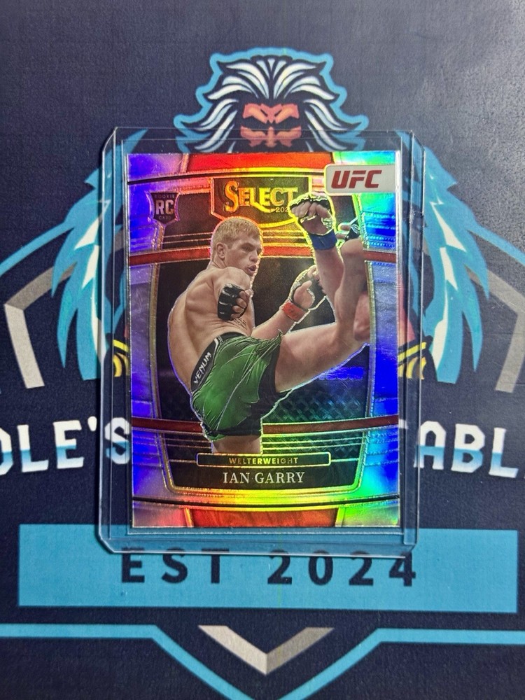 2022 Panini Select UFC Ian Garry Concourse Silver Prizm Rookie Card RC #51