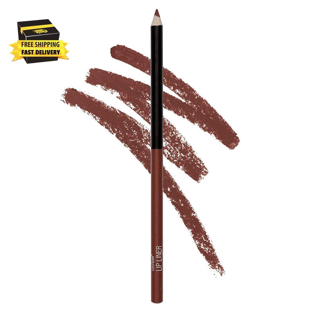 Dark Brown Chestnut Lip Liner Pencil for Bold Iconic Lip Color